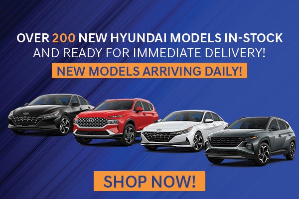 Over 200 New Models in Stock